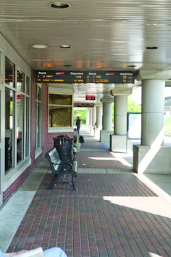 STOPwatch@theStop allows riders to see the exact minutes until their bus arrives at the Illinois Terminal Building. STOPwatch@theStop allows riders to see the exact minutes until their bus arrives at the Illinois Terminal Building.