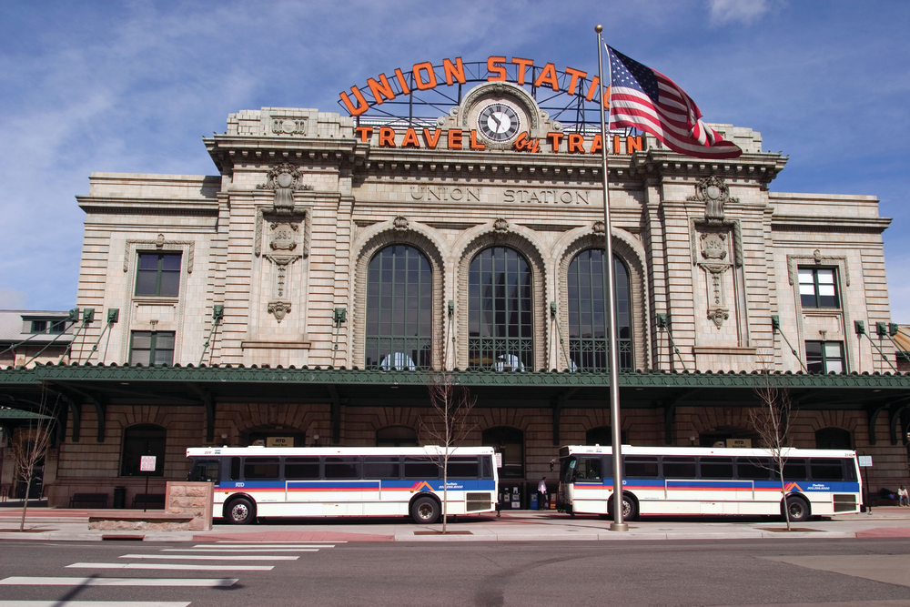 Denver Union Station: Soon to be a regional multi-modal transportation hub.
