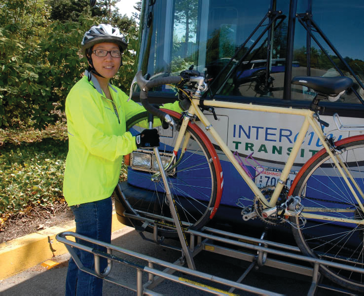 Between 2006 and 2010, Intercity Transit has increased displaced emissions by 35 percent by replacing older emissions technology with new, cleaner technology and increased greenhouse gas savings 23.6 percent.