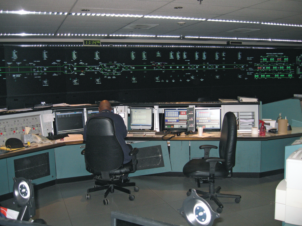 The control center.