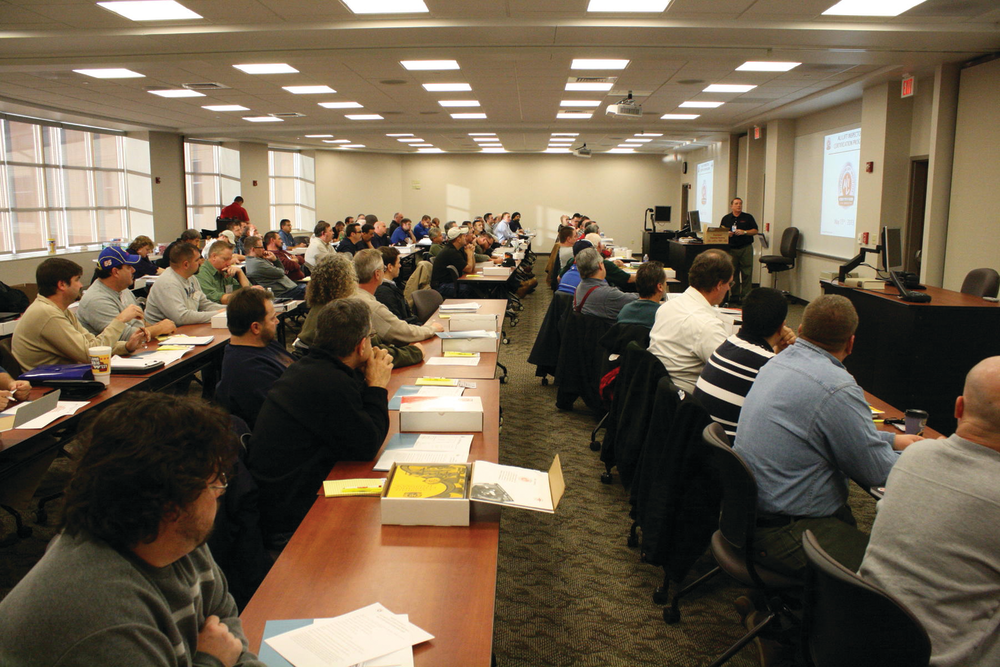 Vehicle Service Group provided factory training to 75 lift inspector candidates last week to prepare them to take the Automotive Lift Institute Lift Inspector Certification Pre-Course Exam.