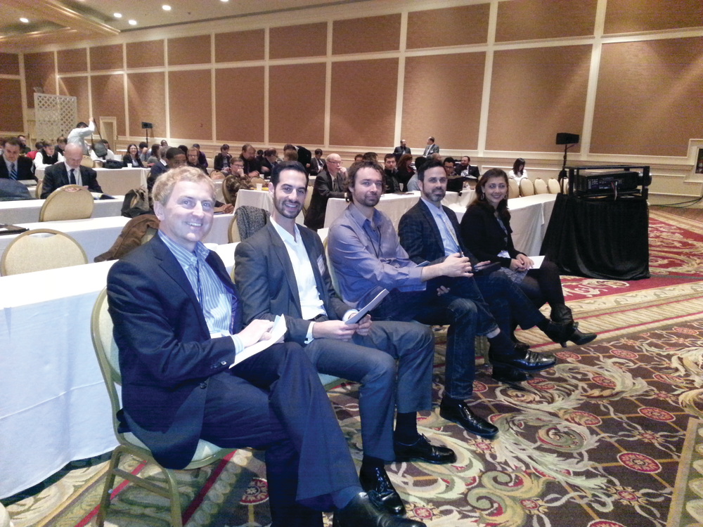 Judges for TRB's 6-Minute Pitch included Sean O'Sullivan, Avego Limited; Gabe Klein, Chicago Department of Transportation; Jeffre Chernick, Ride Amigos; Kate Chanba, Carticulate Maps; and Ryan Rzepecki, Social Bicycles.