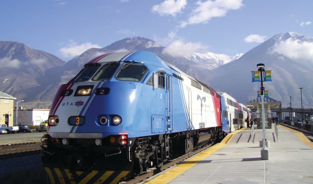 UTA recently opened the new south extension of the FrontRunner commuter train service.