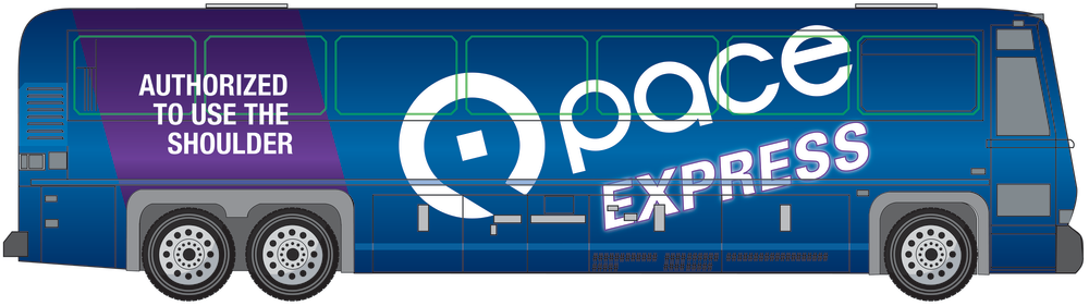 Pace Suburban Bus has purchased 13 MCI Commuter Coaches for its bus on shoulder express route running on I-55.