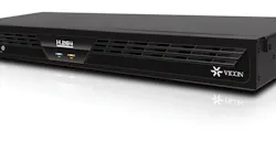 The H264-16CH-ENCDR is a high-performance, 16-channel H.264 encoder that allows for the use of analog cameras side-by-side with IP models within a VMS network. The H264-16CH-ENCDR is a high-performance, 16-channel H.264 encoder that allows for the use of analog cameras side-by-side with IP models within a VMS network.