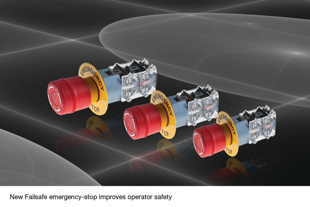 The new contact blocks will fit any new design that utilizes Series 04 emergency-stop switches.