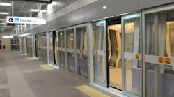 The driverless metro line in Milan is operated in one control room. The driverless metro line in Milan is operated in one control room.