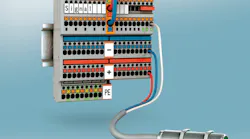 Phoenix Contact has added a new addition to its push-in terminal block. Phoenix Contact has added a new addition to its push-in terminal block.