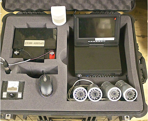 The SW3000EK allows security personnel to set up emergency video surveillance in event of a major disaster.