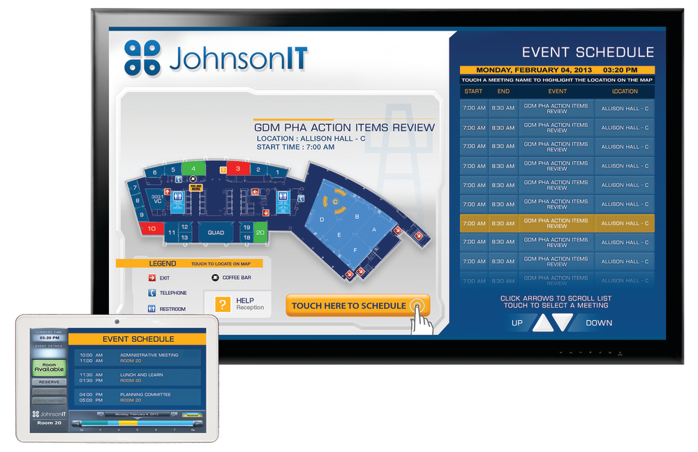 The RoomBoard was awarded a Best of InfoComm Digital Signage Hardware Award