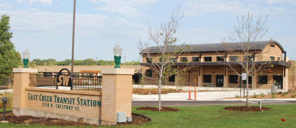 SouthWest Transit opened its newest park-and-ride lot in Chaska, Minn.