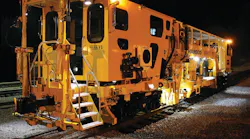 Harsco Rail announced the shipment of a heavy-duty Mark VI Production/Switch Tamper and Ballast Regulator for TasRail. Harsco Rail announced the shipment of a heavy-duty Mark VI Production/Switch Tamper and Ballast Regulator for TasRail.