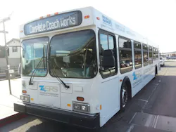 The ZEPS Bus by Complete Coach Works was tested in Ventura County on Dec. 2. The ZEPS Bus by Complete Coach Works was tested in Ventura County on Dec. 2.