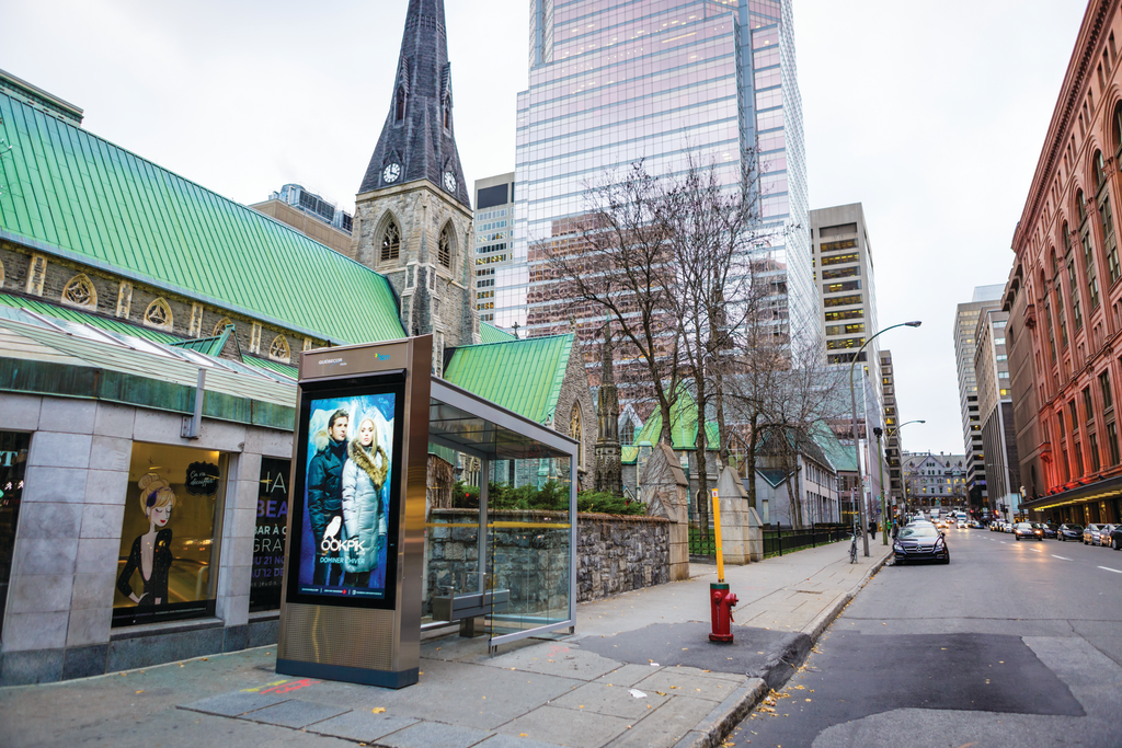 Because most transit venues are located outdoors, durable sigange is needed to battle the elements.