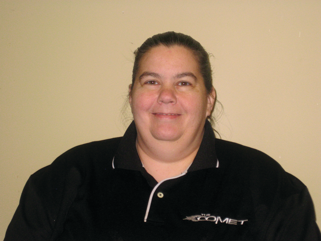 Virginia Goodson was hired by The Comet as project coordinator