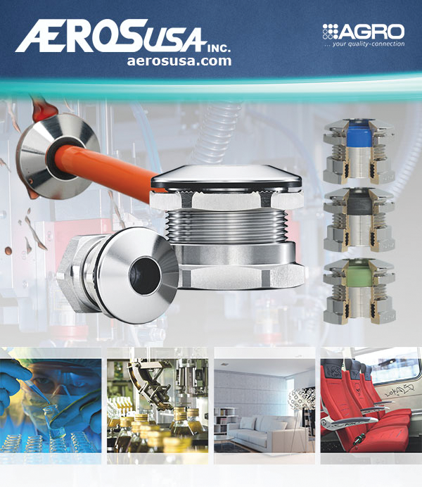 Ultra flat cable gland