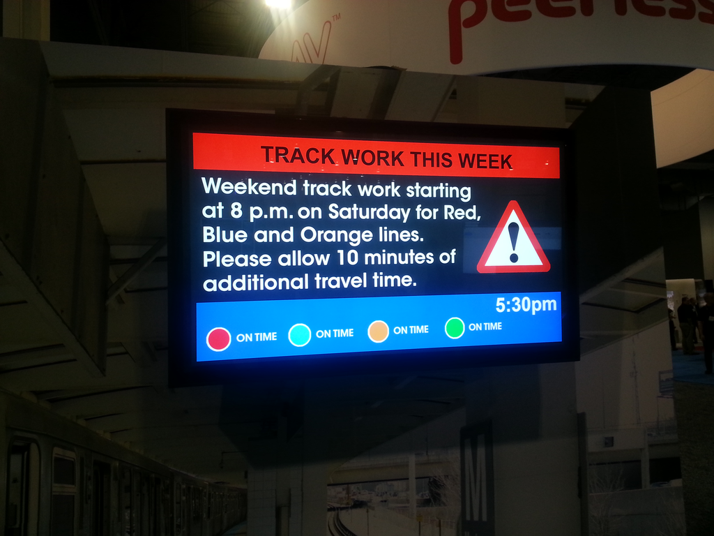 Peerless-AV is one of many companies that's pushing into the mass transit industry.