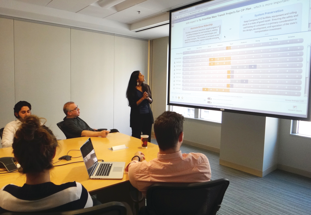 The purpose of the facilitator is to keep the dialogue moving in the right direction.