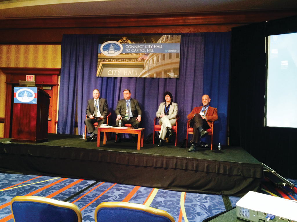 Representatives for the U.S. High Speed Rail Association were in attended the Congressional City Conference in Washington, D.C.