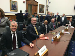 Members of the U.S. High-Speed Rail Association testified on the importance of public-private partnerships during a hearing on Capitol Hill. Members of the U.S. High-Speed Rail Association testified on the importance of public-private partnerships during a hearing on Capitol Hill.