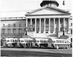 Sceg Buses At State House 11406193 Sceg Buses At State House 11406193