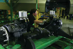 Components for buses used in U.S. and Canadian transit agencies are subject to extensive regulations. Components for buses used in U.S. and Canadian transit agencies are subject to extensive regulations.