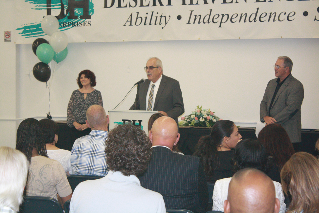 AVTA was named employer of the year for Desert Haven Enterprises.