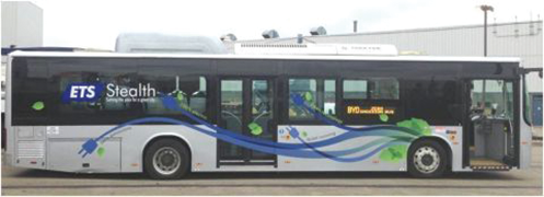 ETS has started piloting BYD electric buses as part of its new Stealth Bus service