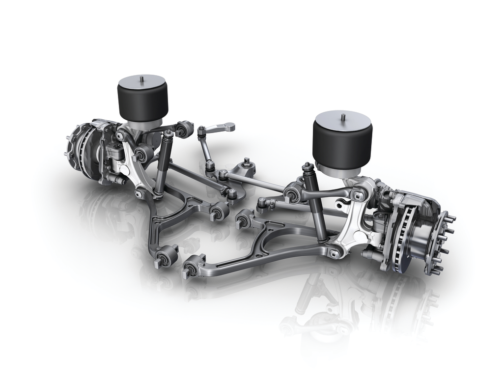 ZF's RL 55 EC independent suspension for midibuses.