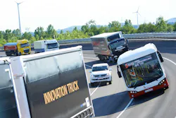 At the right: Electrically driven low-floor bus with ZF's AVE 130 low floor axle at the Bus Section during ZF's Trade Press Conference 2014, Aldenhoven, Germany. At the right: Electrically driven low-floor bus with ZF's AVE 130 low floor axle at the Bus Section during ZF's Trade Press Conference 2014, Aldenhoven, Germany.