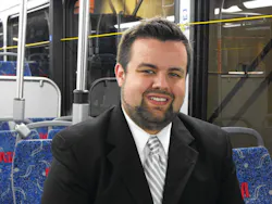 Jarrod Hampshire, equipment manager, Greater Cleveland Regional Transit Authority. Jarrod Hampshire, equipment manager, Greater Cleveland Regional Transit Authority.