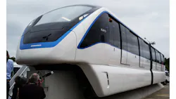 The fully automated, driverless Innovia monorail from Bombardier Transportation provides faster, high-capacity transportation. The fully automated, driverless Innovia monorail from Bombardier Transportation provides faster, high-capacity transportation.
