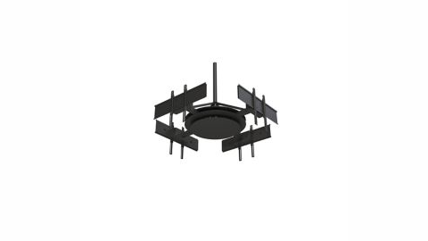 DST975-4 Multi Display Ceiling Mount.
