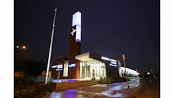 The station serves one roundtrip of Amtrak's popular Grand Rapids-to-Chicago Pere Marquette. The station serves one roundtrip of Amtrak's popular Grand Rapids-to-Chicago Pere Marquette.