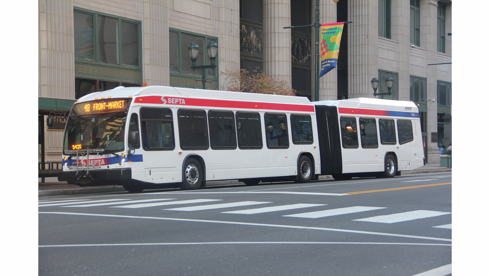 SEPTA's new hybrid articulated buses have started appearing in service Oct. 27.