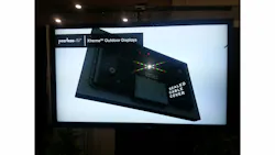 The Xtreme Outdoor Display offers fully sealed protection. The Xtreme Outdoor Display offers fully sealed protection.