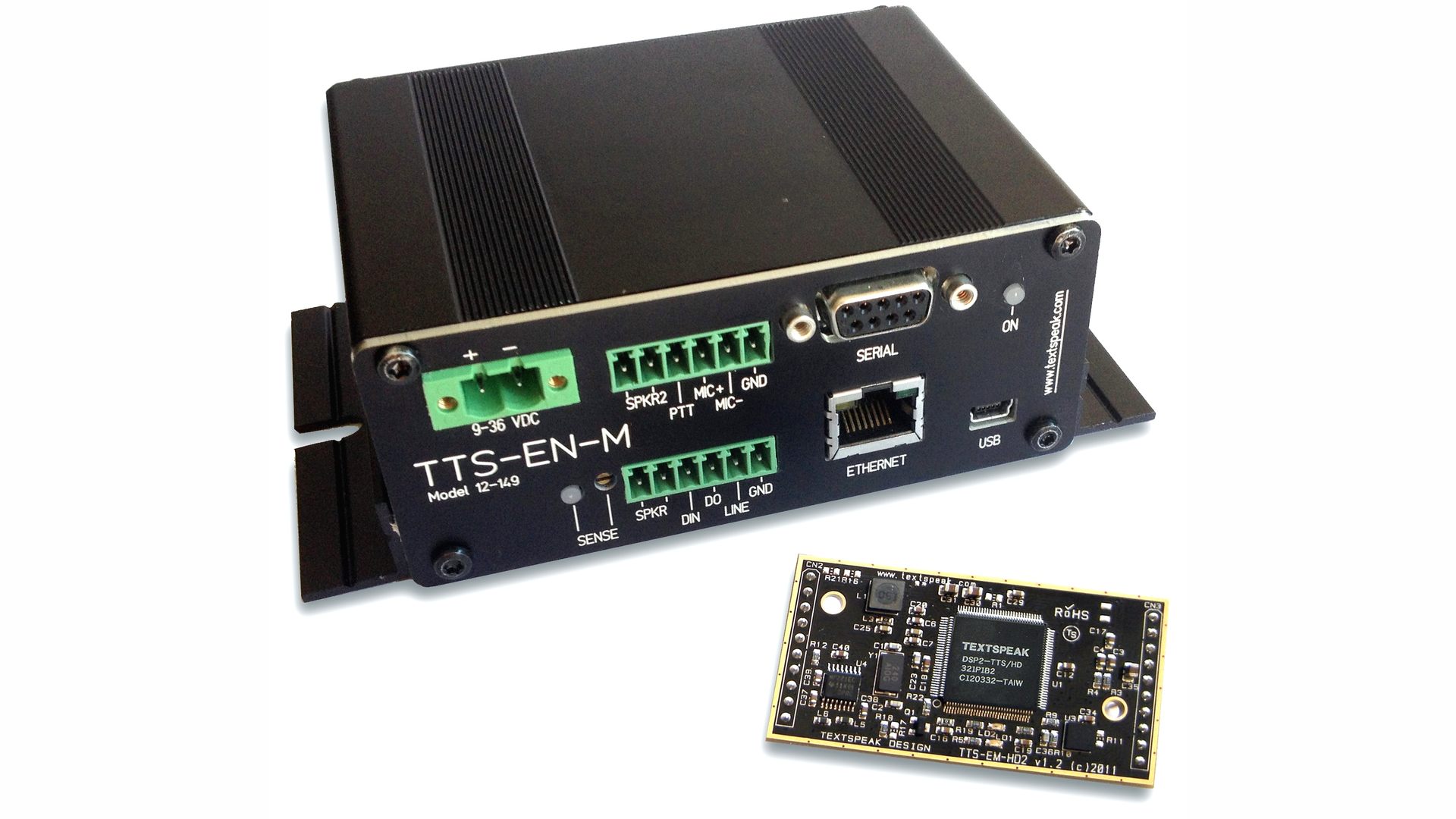 Deployment of TextSpeak technology adds audio announcements to silent remote locations such as parking lots, platforms, trams, buses, gates and tunnel systems.