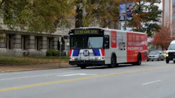 In FY 2014, Metro provided 48.2 million passenger trips and operated 27.0 million revenue miles of service in a 558 square-mile service area in Missouri and Illinois. In FY 2014, Metro provided 48.2 million passenger trips and operated 27.0 million revenue miles of service in a 558 square-mile service area in Missouri and Illinois.