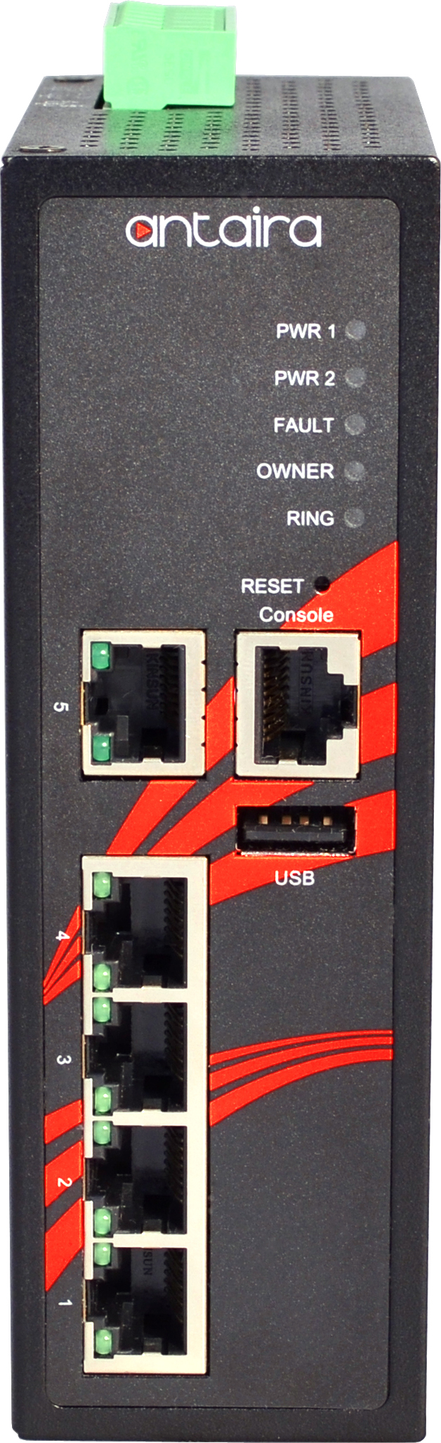 The LMX-0500 series is backed by a five year warranty and is IP30 rated, compact, fanless, DIN-Rail and wall mountable.