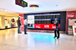 SEPTA has installed a Planar video wall at Suburban Station to act SEPTA has installed a Planar video wall at Suburban Station to act