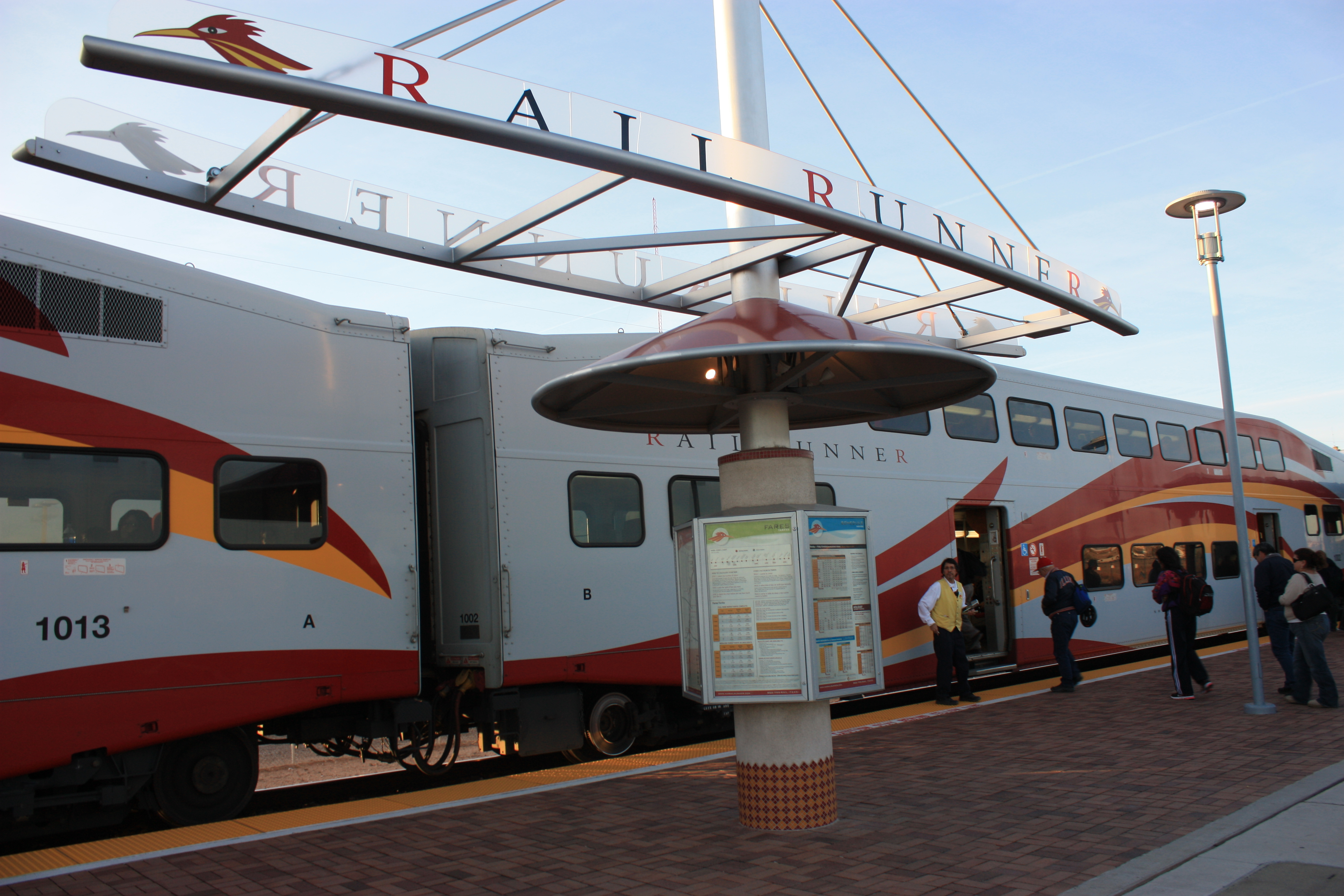 NMDOT owns the tracks that Rail Runner operates on and Amtrak and BNSF pay to share the tracks.