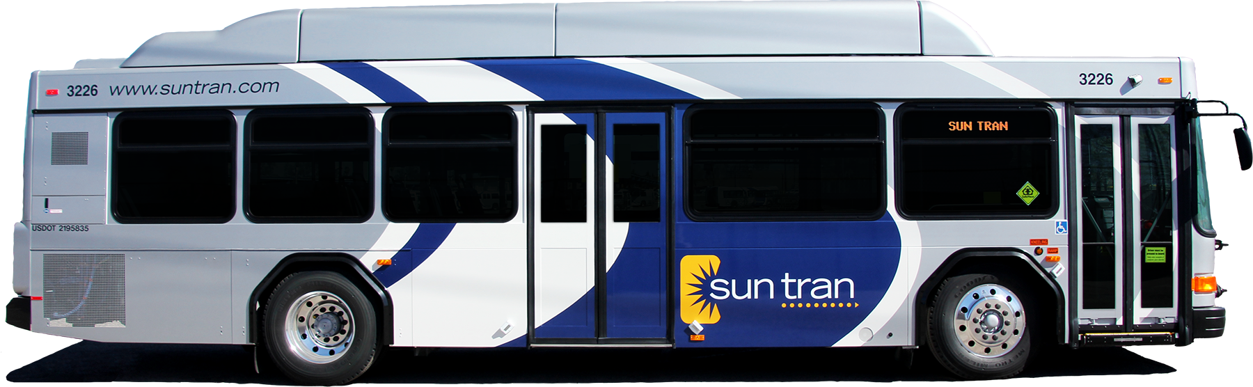 All of the replacement buses are equipped with 30 seats and are low-floor, offering ramps and kneeling features for the convenient boarding of passengers with disabilities, as well as an on-board camera system for added passenger safety.