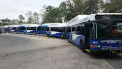 HART introduced its new Gillig buses, which are powered by compressed natural gas. HART introduced its new Gillig buses, which are powered by compressed natural gas.