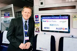 The system uses Darwin’s predictions along with additional data sources to provide a variety of on-screen information. The system uses Darwin’s predictions along with additional data sources to provide a variety of on-screen information.