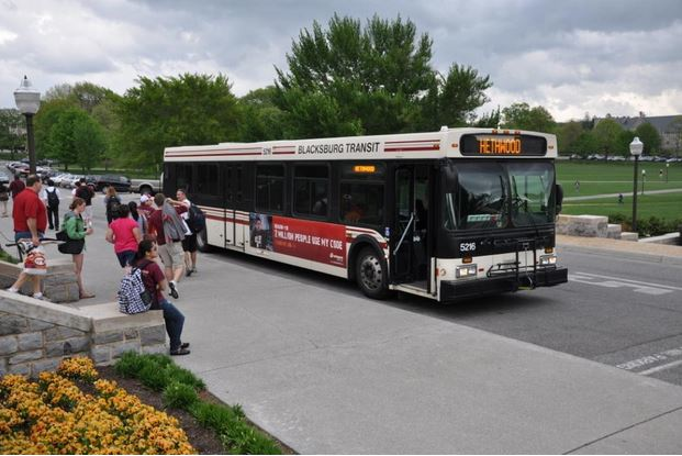 Blacksburg Transit delivering rider information by beacons.