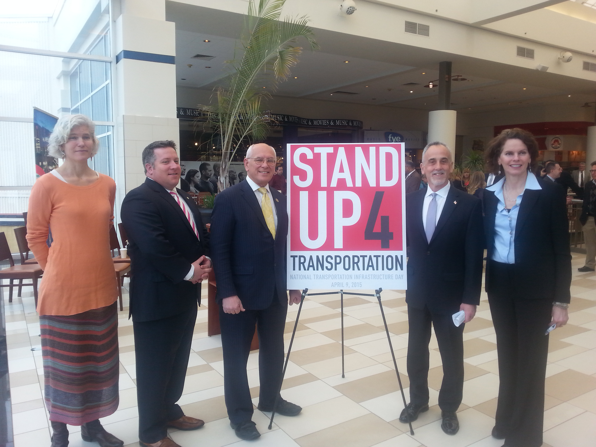 CDTA hosted a Stand Up for Transportation Day event in Albany, N.Y.