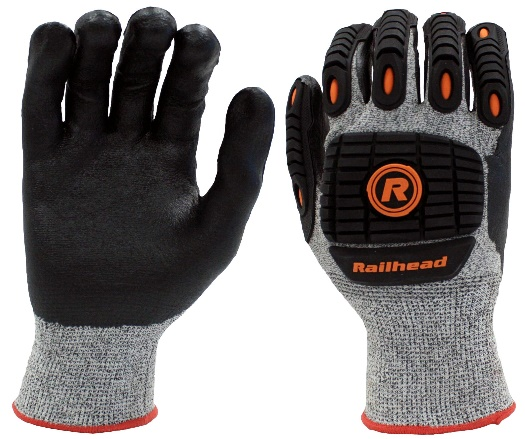 A Class 1 Railroad has tested and selected Railhead's Level 5 Cut Resistant Gloves for use by its employees.