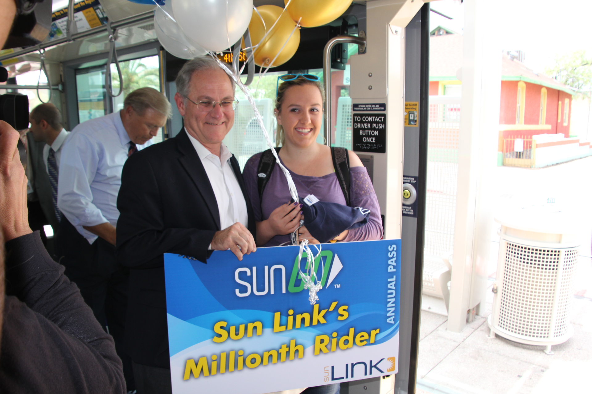 On May 21, Sun Link saw its 1 millionth passenger boarding.