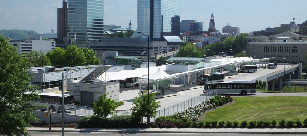 The John J. Duncan Jr. Knoxville Station Transit Center opened to the public in August of 2010 and has continued to draw not only new passengers to the transit system, but also visitors interested in innovative design and architecture.