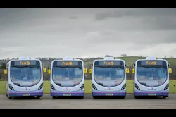 Micro Hybrid Streetlite buses, which entered service in 2014. First has ordered a further 183 of these vehicles, which now feature Euro 6 engines. Micro Hybrid Streetlite buses, which entered service in 2014. First has ordered a further 183 of these vehicles, which now feature Euro 6 engines.